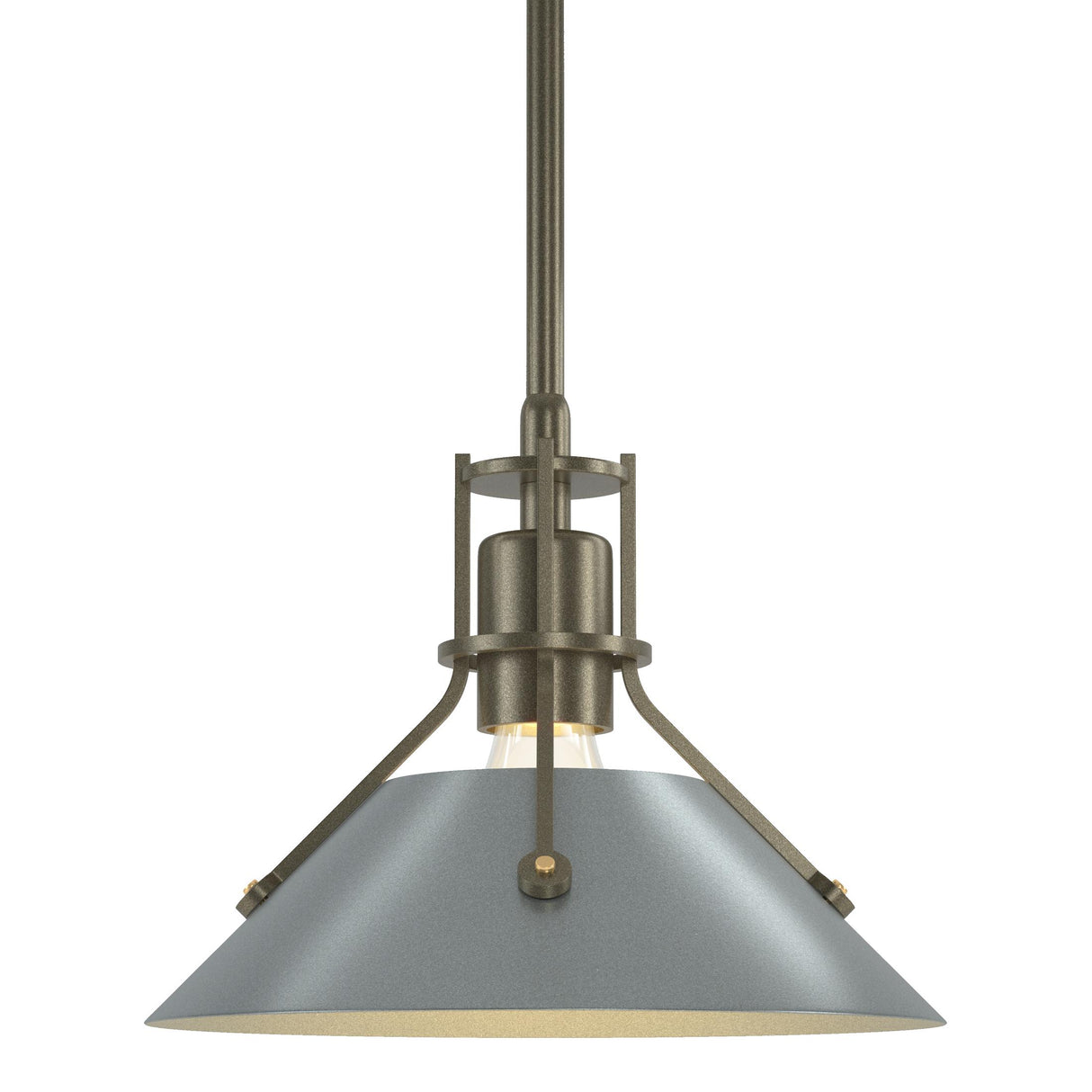 Hubbardton Forge 2015 Soft Gold Vintage Platinum Multi Henry Mini Pendant