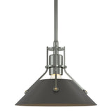 Hubbardton Forge 2015 Sterling Dark Smoke Multi Henry Mini Pendant