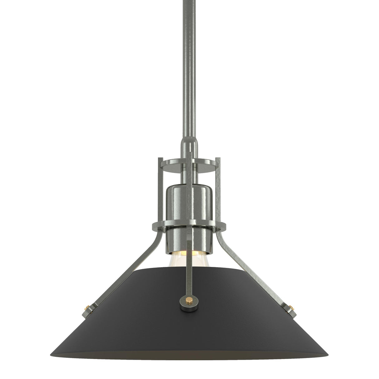 Hubbardton Forge 2015 Sterling Black Multi Henry Mini Pendant