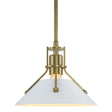 Hubbardton Forge 2015 Modern Brass White Multi Henry Mini Pendant