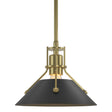 Hubbardton Forge 2015 Modern Brass Black Multi Henry Mini Pendant