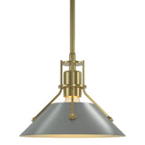 Hubbardton Forge 2015 Modern Brass Vintage Platinum Multi Henry Mini Pendant
