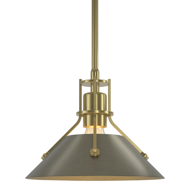 Hubbardton Forge 2015 Modern Brass Soft Gold Multi Henry Mini Pendant