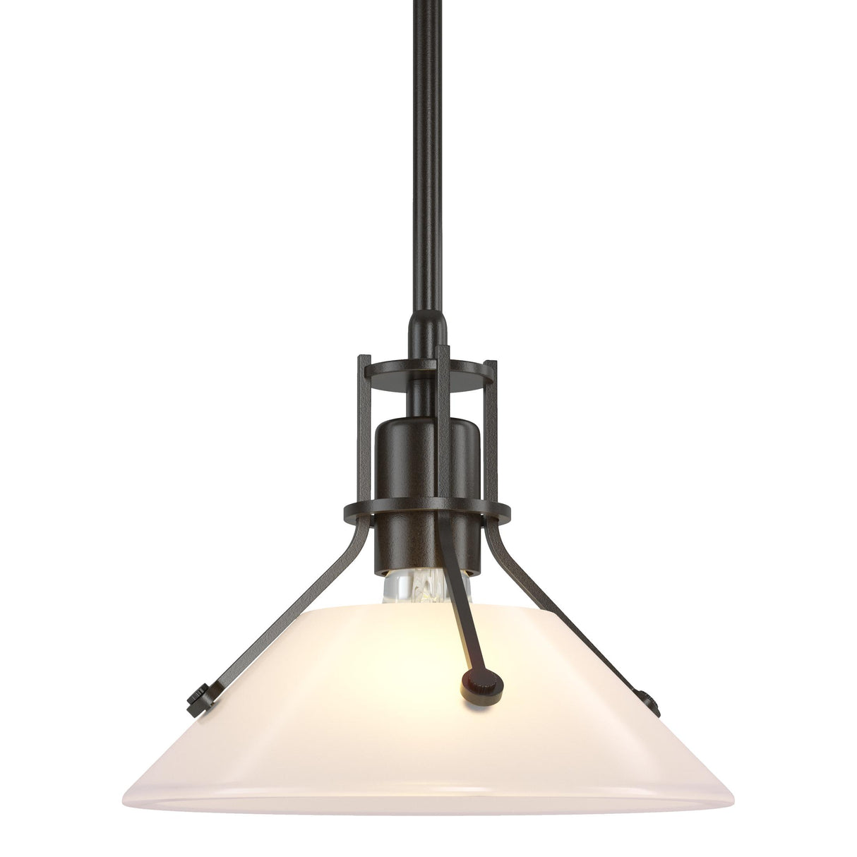 Hubbardton Forge 2020 Oil Rubbed Bronze Frosted Glass (FD) Multi Henry Mini Pendant