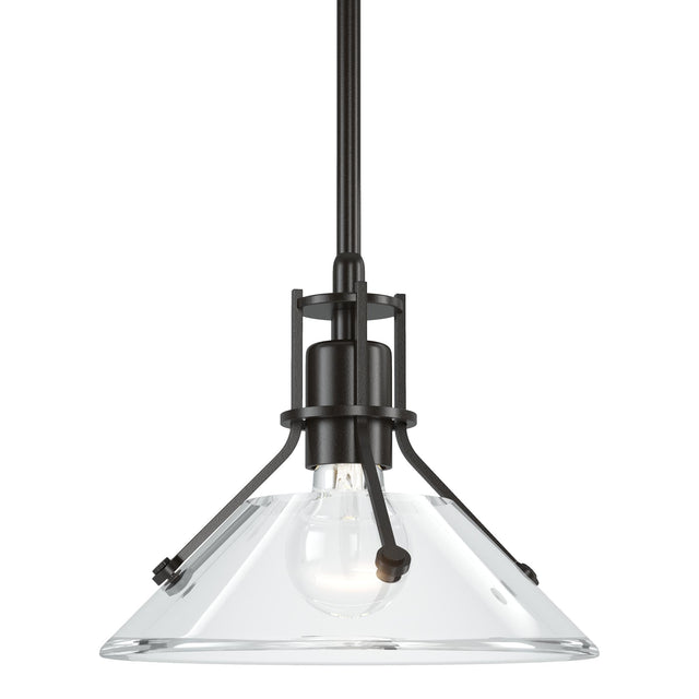 Hubbardton Forge 2020 Oil Rubbed Bronze Clear Glass (ZM) Multi Henry Mini Pendant