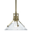 Hubbardton Forge 2020 Modern Brass Clear Glass (ZM) Multi Henry Mini Pendant