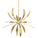 Hubbardton Forge 2020 Modern Brass Multi Dahlia Mini Pendant
