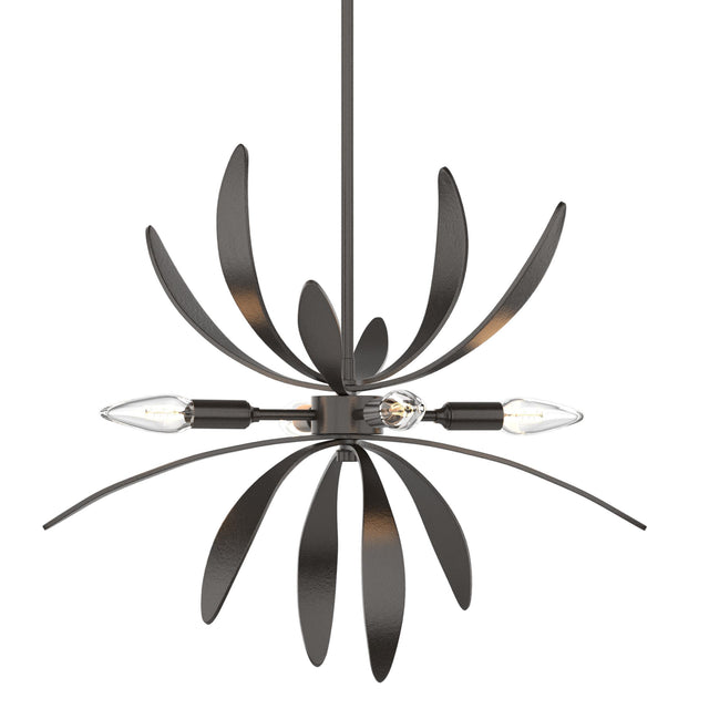 Hubbardton Forge 2020 Oil Rubbed Bronze Multi Dahlia Mini Pendant
