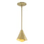 Hubbardton Forge 2011 Modern Brass Multi Mobius Steel Shade Mini Pendant