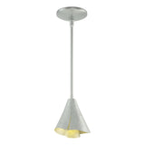 Hubbardton Forge 2011 Vintage Platinum Multi Mobius Steel Shade Mini Pendant
