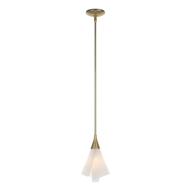 Hubbardton Forge 2011 Modern Brass Spun Frost (SH) Multi Mobius Mini Pendant