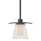 Hubbardton Forge 2010 Oil Rubbed Bronze Clear Glass with Opal Diffuser (ZU) Multi Wren Mini Pendant