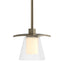 Hubbardton Forge 2010 Soft Gold Clear Glass with Opal Diffuser (ZU) Multi Wren Mini Pendant