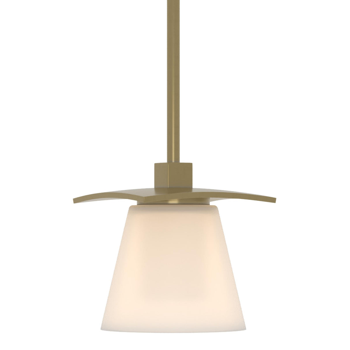 Hubbardton Forge 2010 Modern Brass Opal Glass (GG) Multi Wren Mini Pendant