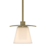 Hubbardton Forge 2010 Modern Brass Opal Glass (GG) Multi Wren Mini Pendant