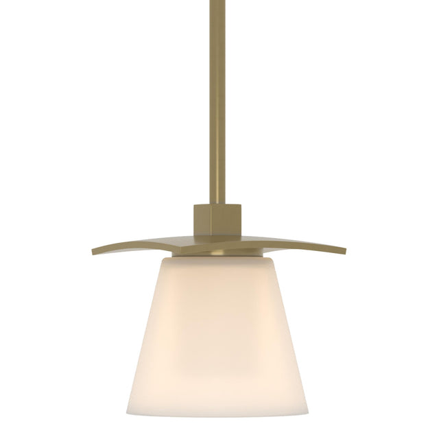 Hubbardton Forge 2010 Modern Brass Opal Glass (GG) Multi Wren Mini Pendant