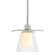 Hubbardton Forge 2010 Sterling Clear Glass with Opal Diffuser (ZU) Multi Wren Mini Pendant
