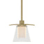Hubbardton Forge 2010 Modern Brass Clear Glass with Opal Diffuser (ZU) Multi Wren Mini Pendant