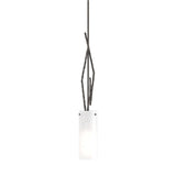 Hubbardton Forge 2012 Oil Rubbed Bronze Opal Glass (GG) Multi Brindille Mini Pendant