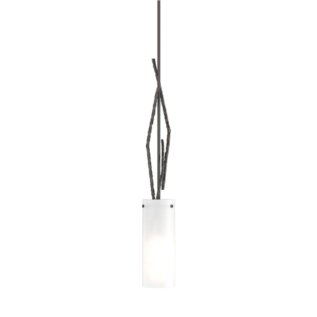 Hubbardton Forge 2012 Oil Rubbed Bronze Opal Glass (GG) Multi Brindille Mini Pendant