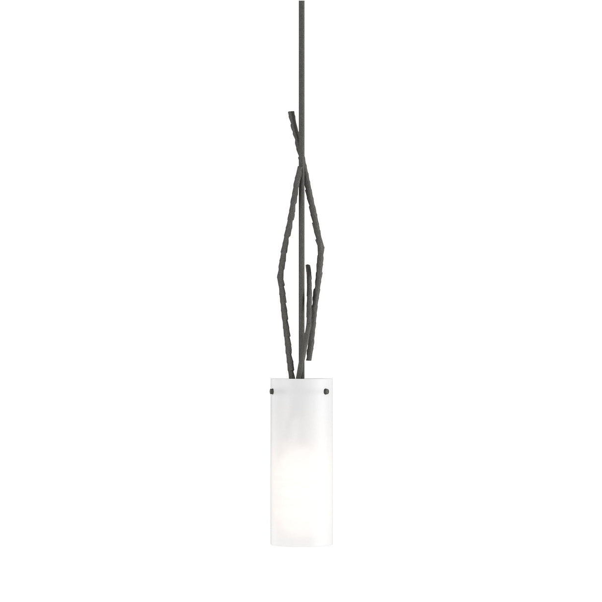 Hubbardton Forge 2012 Natural Iron Opal Glass (GG) Multi Brindille Mini Pendant