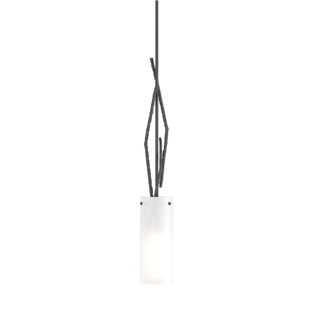 Hubbardton Forge 2012 Natural Iron Opal Glass (GG) Multi Brindille Mini Pendant