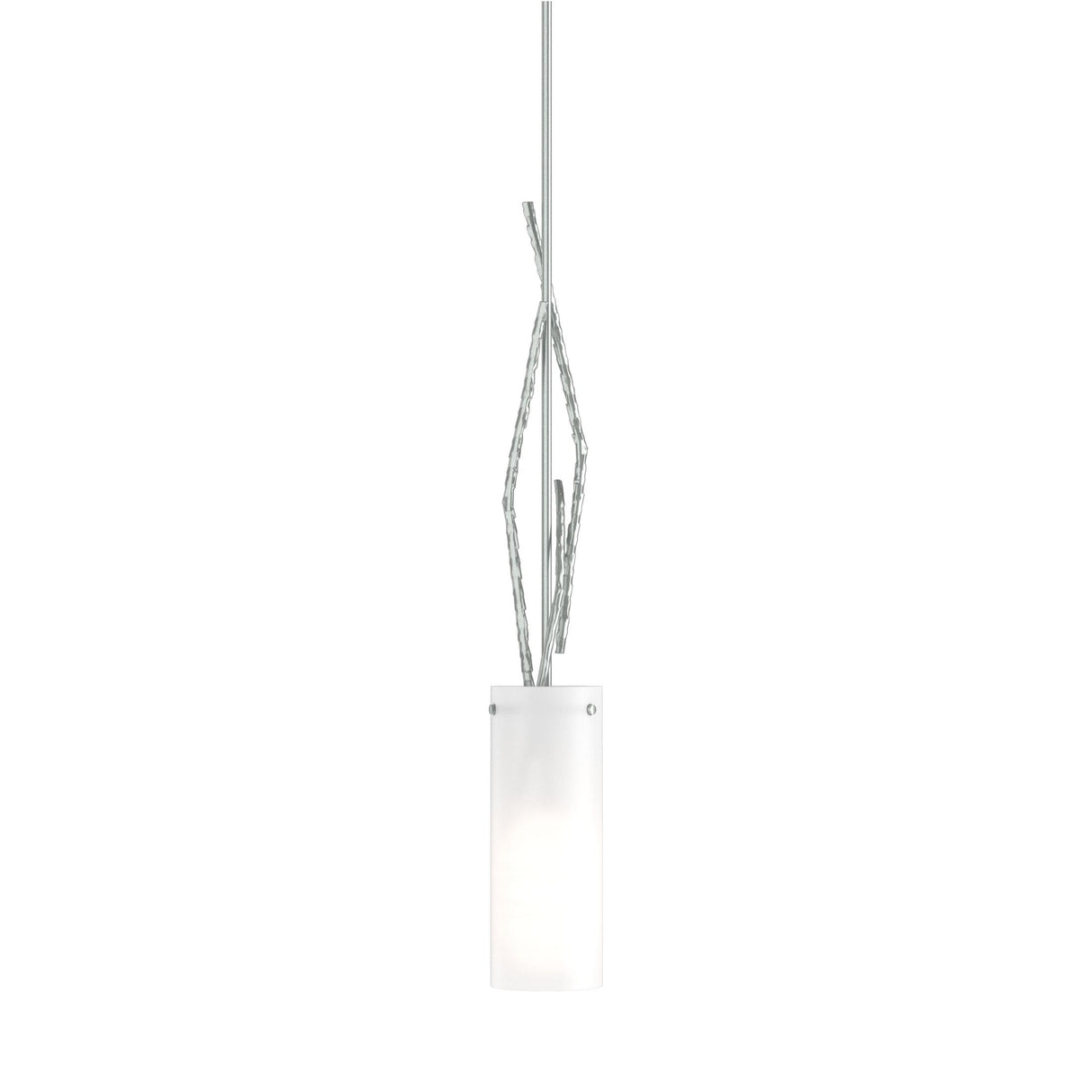 Hubbardton Forge 2012 Vintage Platinum Opal Glass (GG) Multi Brindille Mini Pendant