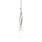 Hubbardton Forge 2012 Soft Gold Opal Glass (GG) Multi Brindille Mini Pendant