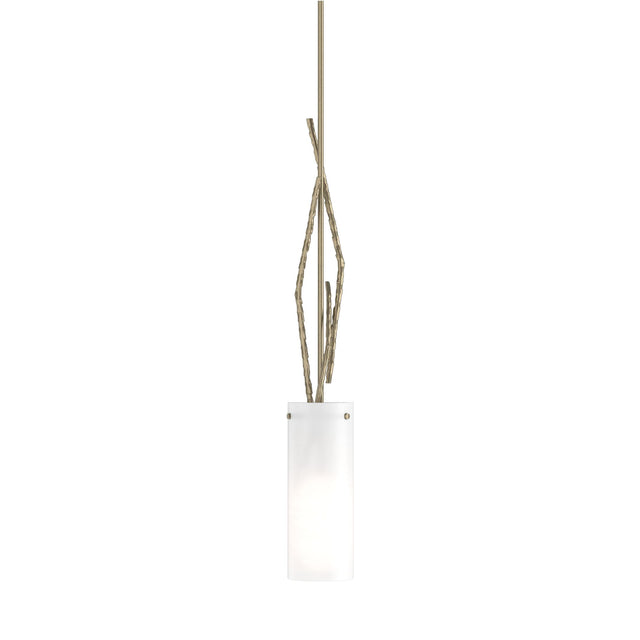 Hubbardton Forge 2012 Soft Gold Opal Glass (GG) Multi Brindille Mini Pendant