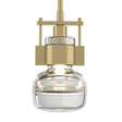 Hubbardton Forge 2014 Modern Brass Clear Glass (ZM) Multi Cuff Mini Pendant