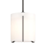 Hubbardton Forge 2007 Oil Rubbed Bronze Opal Glass (GG) Multi Exos Large Mini Pendant