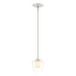 Hubbardton Forge 2010 Sterling Clear Glass with Opal Diffuser (ZU) Multi Simple Mini Pendant