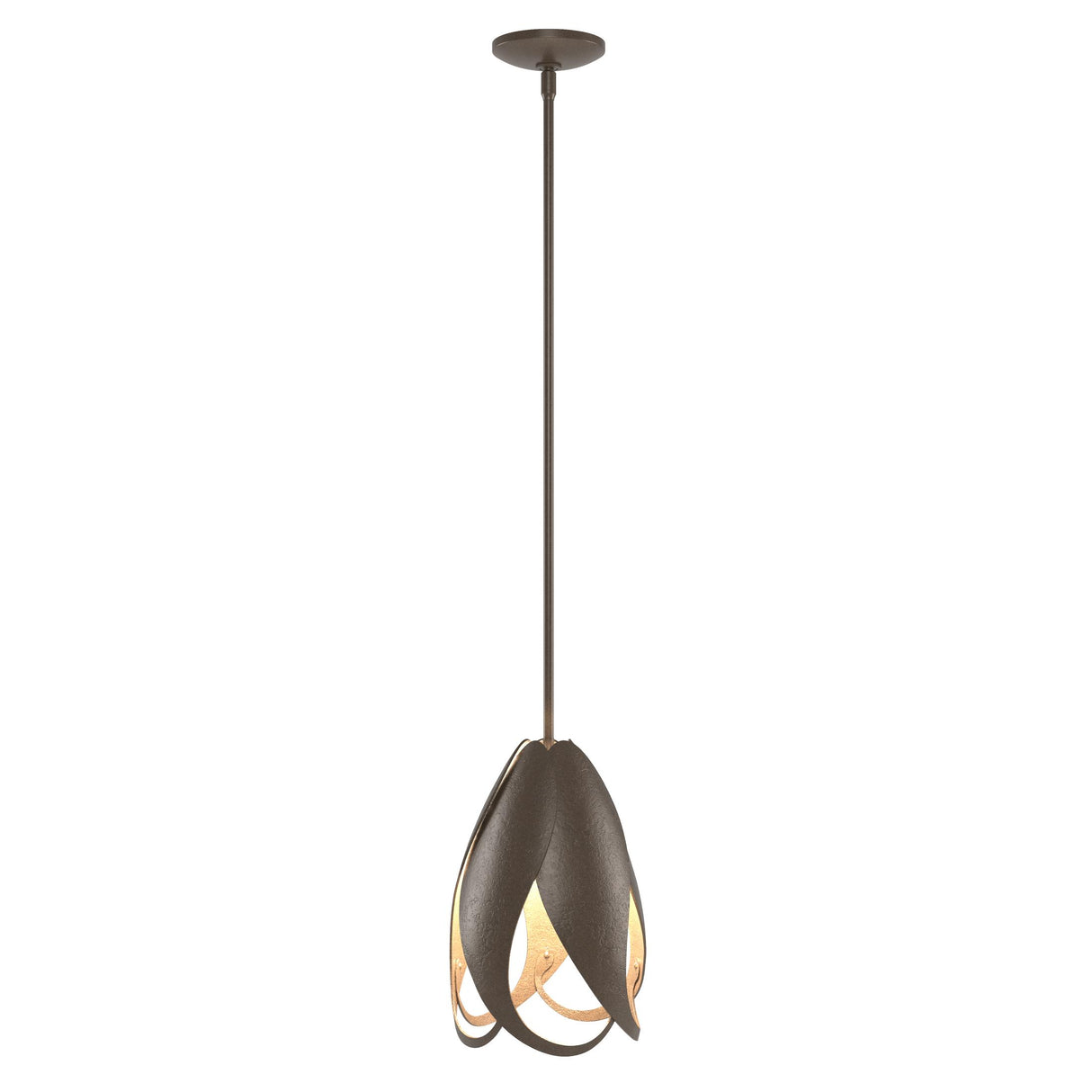 Hubbardton Forge 2016 Bronze Multi Pental Mini Pendant
