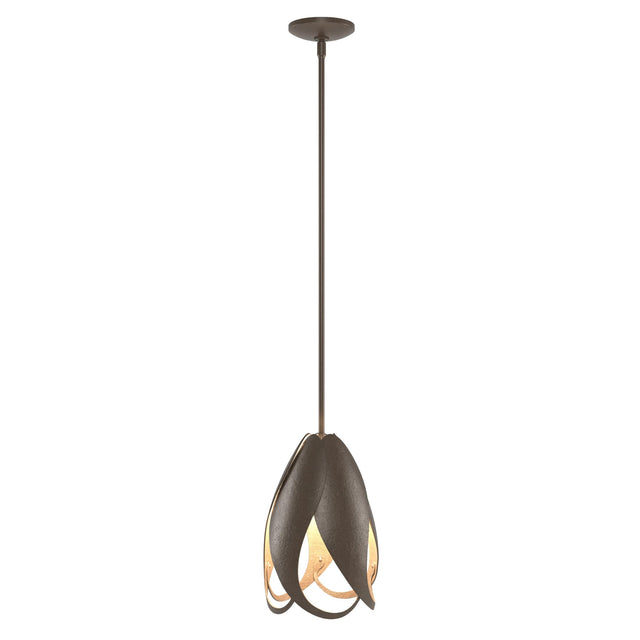 Hubbardton Forge 2016 Bronze Multi Pental Mini Pendant