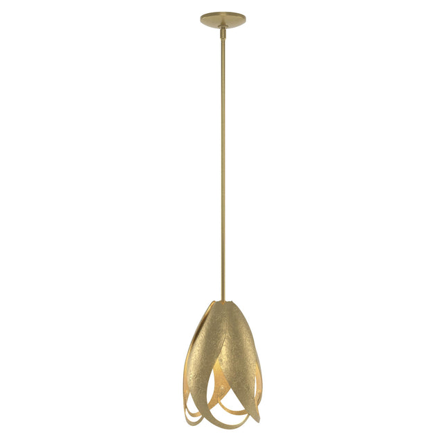 Hubbardton Forge 2016 Modern Brass Multi Pental Mini Pendant