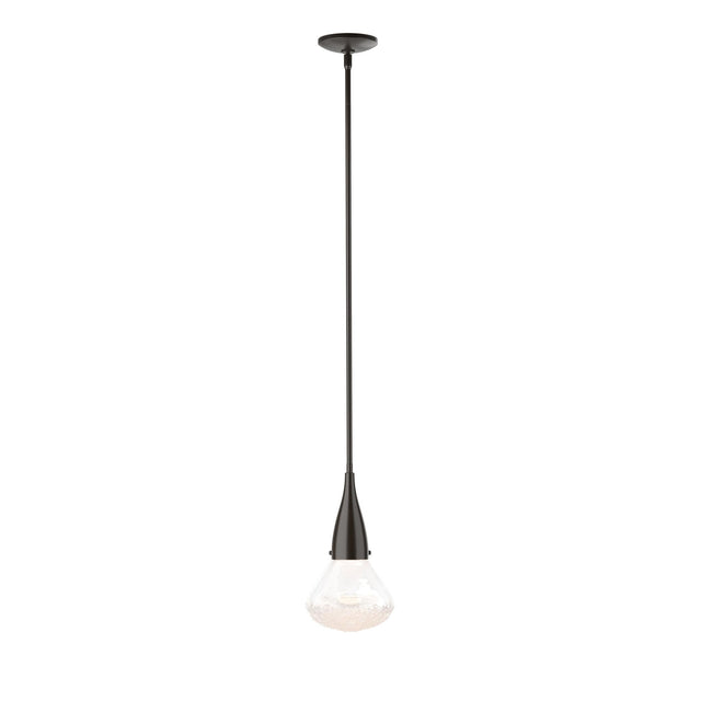 Hubbardton Forge 2020 Oil Rubbed Bronze Clear Glass (ZM) Multi Fritz Large Pendant