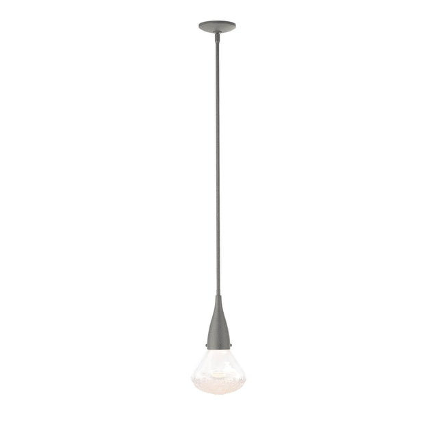 Hubbardton Forge 2020 Natural Iron Clear Glass (ZM) Multi Fritz Large Pendant