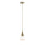 Hubbardton Forge 2020 Soft Gold Clear Glass (ZM) Multi Fritz Large Pendant