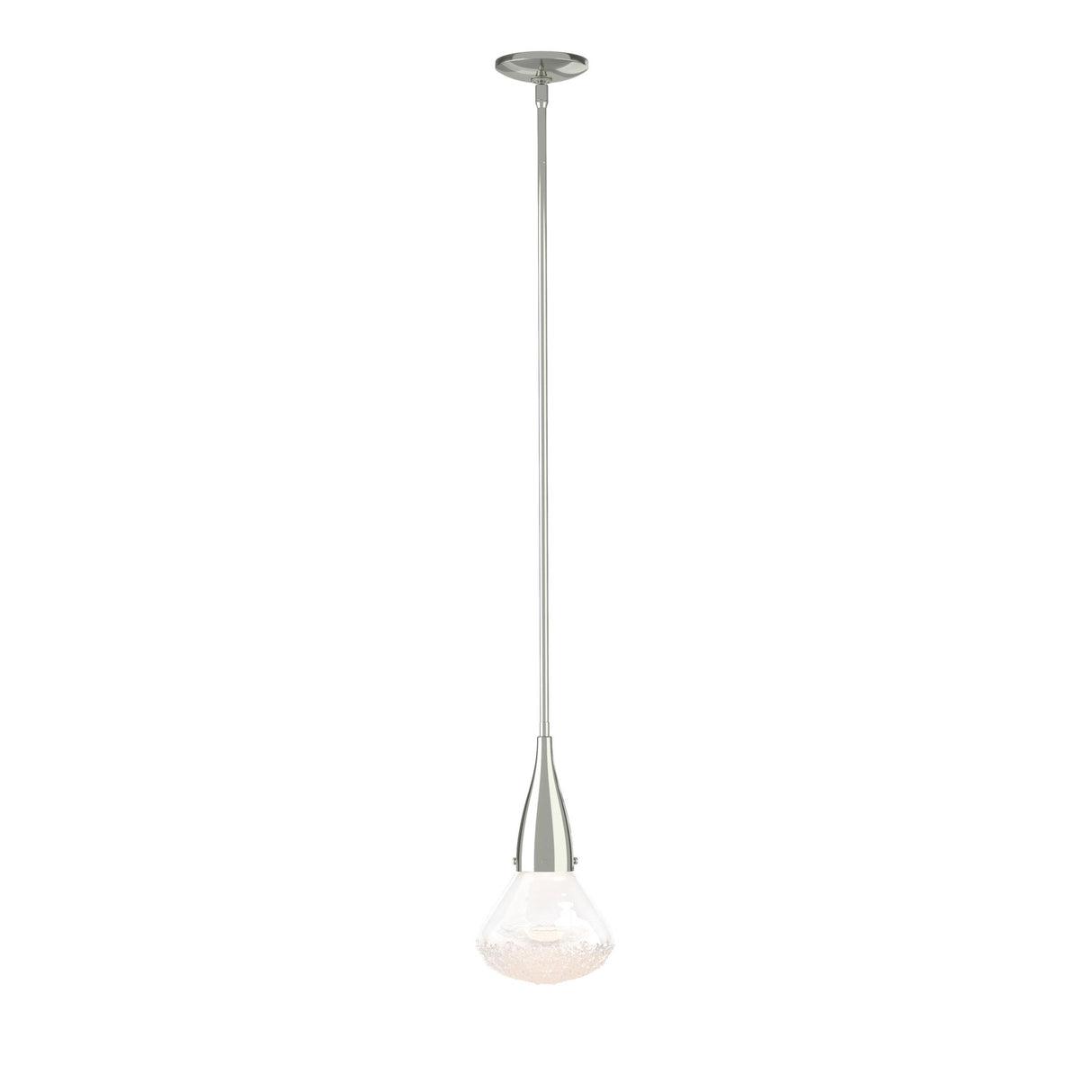 Hubbardton Forge 2020 Sterling Clear Glass (ZM) Multi Fritz Large Pendant