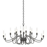 Hubbardton Forge 2014 Natural Iron Lisse 20 Arm Chandelier