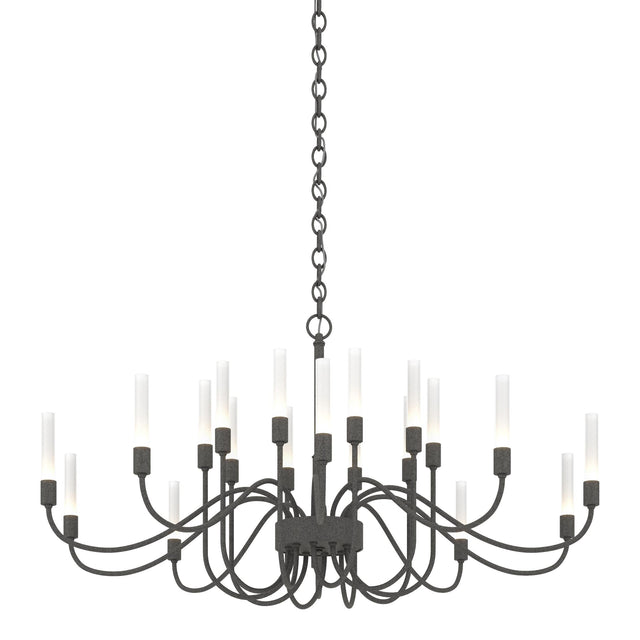 Hubbardton Forge 2014 Natural Iron Lisse 20 Arm Chandelier