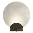 Hubbardton Forge 2023 Bronze Alabaster Callisto 1-Light Sconce