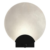 Hubbardton Forge 2023 Black Alabaster Callisto 1-Light Sconce