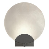 Hubbardton Forge 2023 Natural Iron Alabaster Callisto 1-Light Sconce