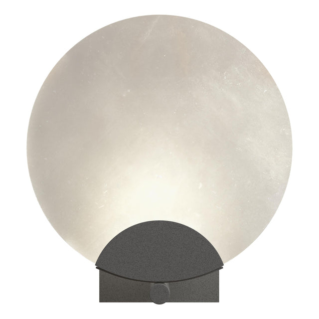 Hubbardton Forge 2023 Natural Iron Alabaster Callisto 1-Light Sconce