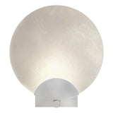 Hubbardton Forge 2023 Sterling Alabaster Callisto 1-Light Sconce