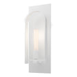 Hubbardton Forge 2023 White White Frosted Glass (FD) Triomphe 1-Light Sconce