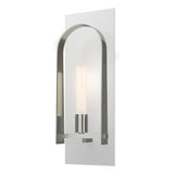 Hubbardton Forge 2023 White Sterling Frosted Glass (FD) Triomphe 1-Light Sconce