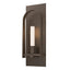 Hubbardton Forge 2023 Bronze Bronze Frosted Glass (FD) Triomphe 1-Light Sconce