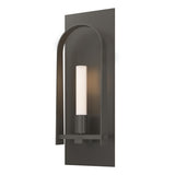 Hubbardton Forge 2023 Dark Smoke Dark Smoke Frosted Glass (FD) Triomphe 1-Light Sconce